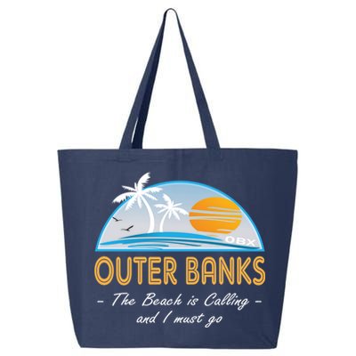 OBX With Funny Slogan for The Outer Banks 25L Jumbo Tote