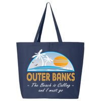 OBX With Funny Slogan for The Outer Banks 25L Jumbo Tote