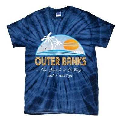 OBX With Funny Slogan for The Outer Banks Tie-Dye T-Shirt