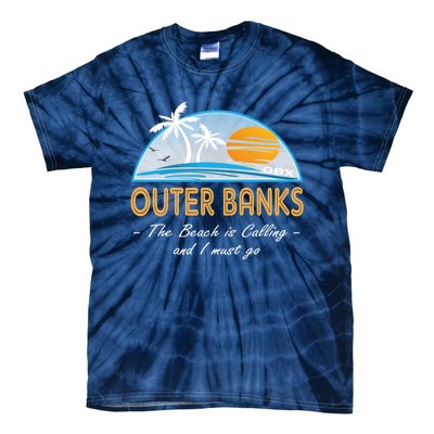 OBX With Funny Slogan for The Outer Banks Tie-Dye T-Shirt