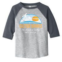 OBX With Funny Slogan for The Outer Banks Toddler Fine Jersey T-Shirt