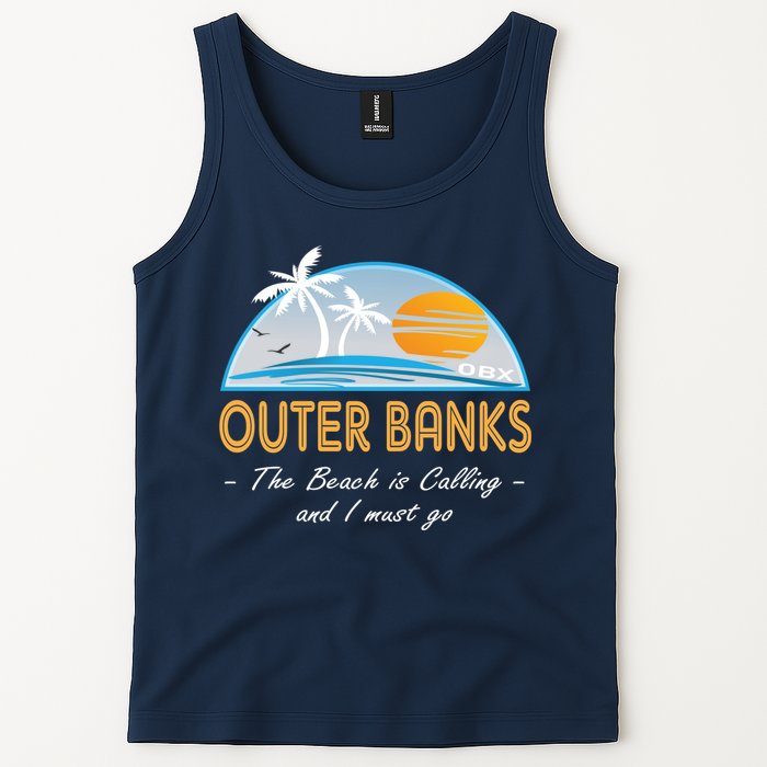 OBX With Funny Slogan for The Outer Banks Tank Top