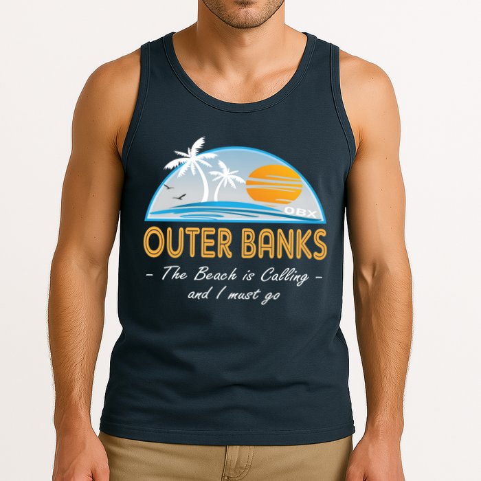 OBX With Funny Slogan for The Outer Banks Tank Top