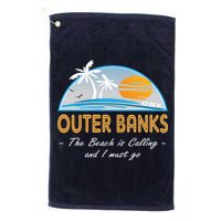 OBX With Funny Slogan for The Outer Banks Golf Towel