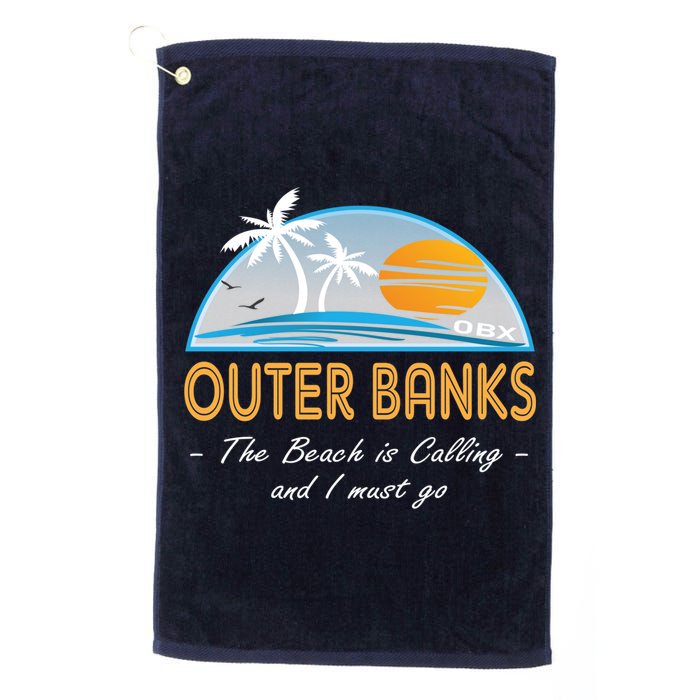 OBX With Funny Slogan for The Outer Banks Golf Towel