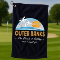 OBX With Funny Slogan for The Outer Banks Golf Towel