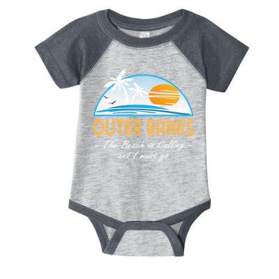OBX With Funny Slogan for The Outer Banks Infant Baby Jersey Bodysuit