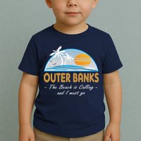 OBX With Funny Slogan for The Outer Banks Toddler T-Shirt