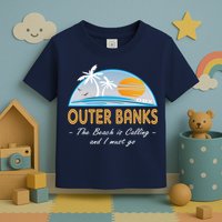 OBX With Funny Slogan for The Outer Banks Toddler T-Shirt