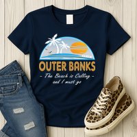OBX With Funny Slogan for The Outer Banks Womens T-Shirt