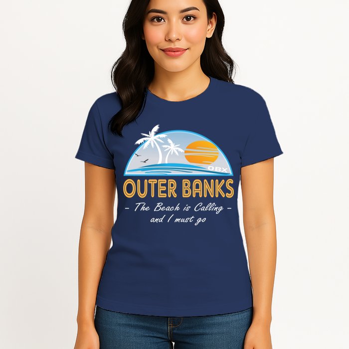OBX With Funny Slogan for The Outer Banks Womens T-Shirt