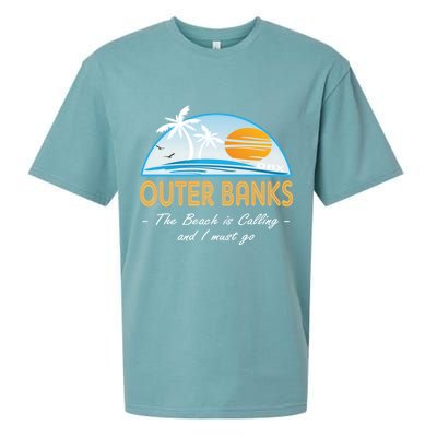 OBX With Funny Slogan for The Outer Banks Sueded Cloud Jersey T-Shirt