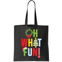 Oh What Fun Christmas With Wreath And Tree Bag