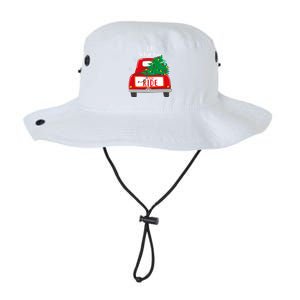 Oh What Fun It Is To Ride Christmas Tree Red Truck Xmas Cool Gift Legacy Cool Fit Booney Bucket Hat