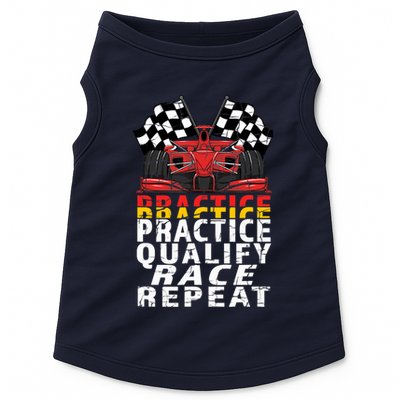 Open Wheel Formula Racing Car Practice Qualify Race Vintage Doggie Tank
