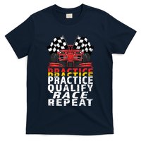 Open Wheel Formula Racing Car Practice Qualify Race Vintage T-Shirt