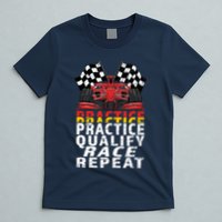 Open Wheel Formula Racing Car Practice Qualify Race Vintage T-Shirt