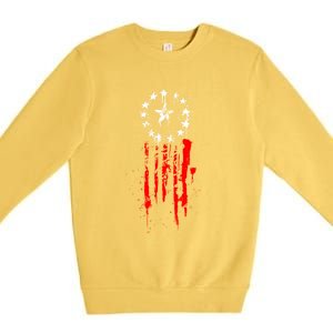 Old World Flag Premium Crewneck Sweatshirt