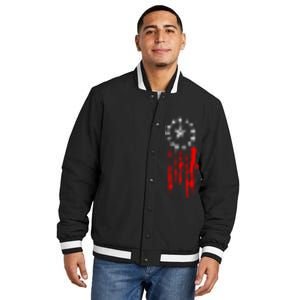 Old World Flag Insulated Varsity Jacket