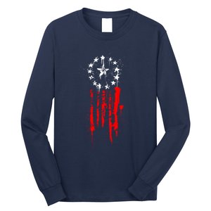 Old World Flag Long Sleeve Shirt