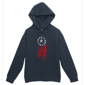 Old World Flag Urban Pullover Hoodie