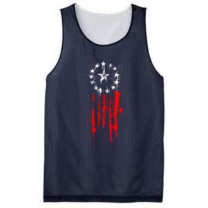 Old World Flag Mesh Reversible Basketball Jersey Tank