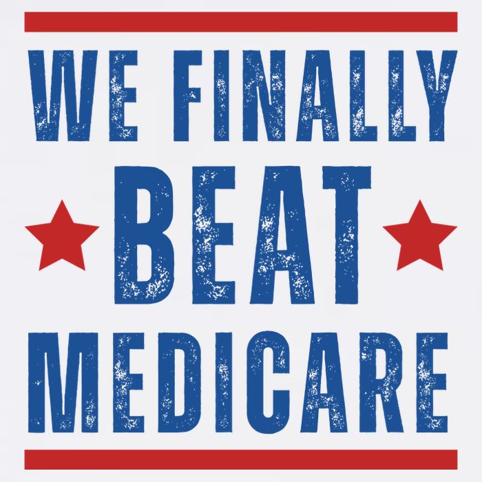 Official We Finally Beat Medicare Poltical 11oz C Handle Ceramic Mug