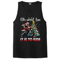 Oh What Fun It Is To Ride Motocross Christmas PosiCharge Competitor Tank