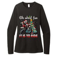 Oh What Fun It Is To Ride Motocross Christmas Womens CVC Long Sleeve Shirt