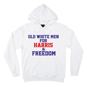 Old White For Harris And Freedom Election Usa 2024 Hoodie