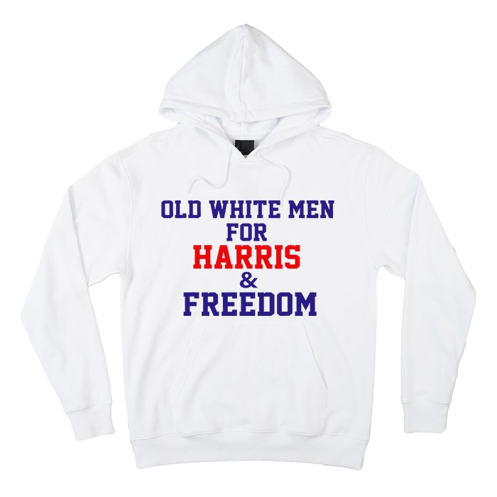 Old White For Harris And Freedom Election Usa 2024 Hoodie