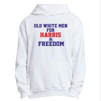 Old White For Harris And Freedom Election Usa 2024 Urban Pullover Hoodie