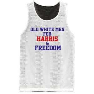 Old White For Harris And Freedom Election Usa 2024 Mesh Reversible Basketball Jersey Tank