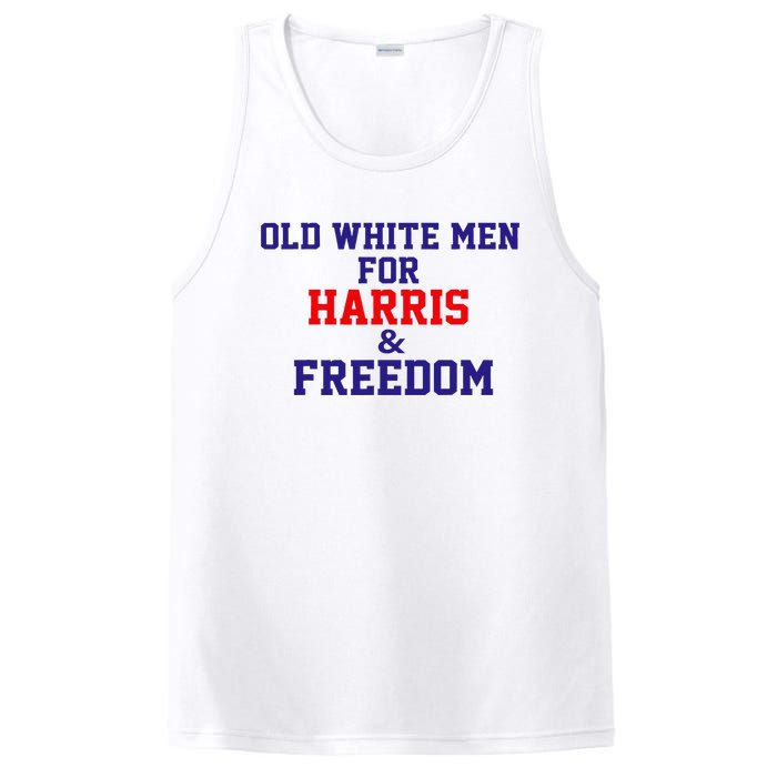 Old White For Harris And Freedom Election Usa 2024 PosiCharge Competitor Tank