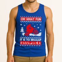 Oh What Fun It Is To Drive Dirt Bike Ugly Christmas Xmas Meaningful Gift Tank Top