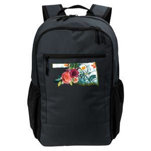 Oklahoma Watercolor Flower Daily Commute Backpack