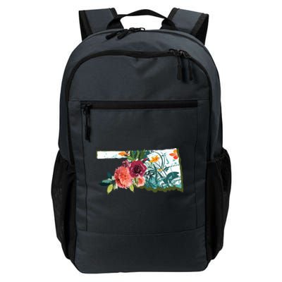 Oklahoma Watercolor Flower Daily Commute Backpack