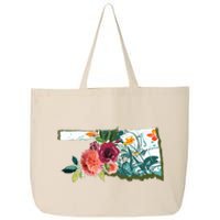 Oklahoma Watercolor Flower 25L Jumbo Tote