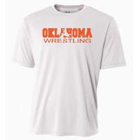 Oklahoma Watercolor Funny Cooling Performance Crew T-Shirt