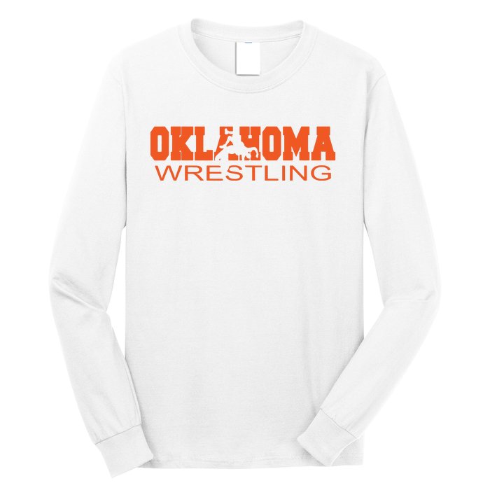 Oklahoma Watercolor Funny Long Sleeve Shirt