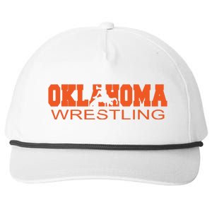 Oklahoma Watercolor Funny Snapback Five-Panel Rope Hat