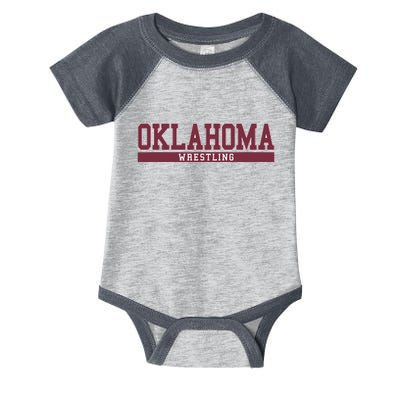 Oklahoma Wrestling Funny Infant Baby Jersey Bodysuit