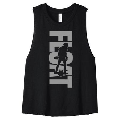 One Wheel Float Life Onewheel Women's Racerback Cropped Tank