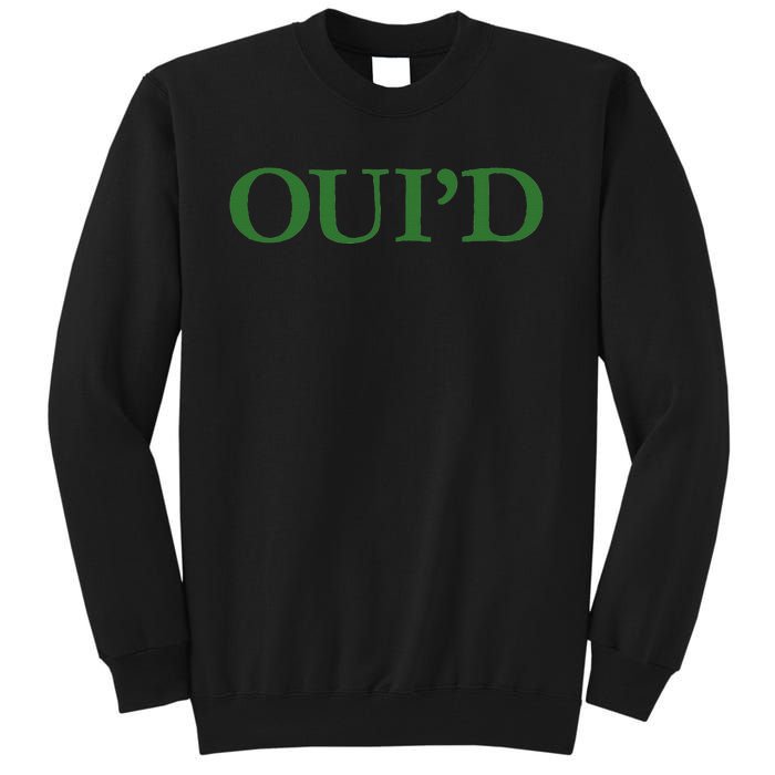 OuiD WeD Funny Cannabis Tall Sweatshirt