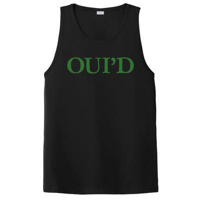 OuiD WeD Funny Cannabis PosiCharge Competitor Tank