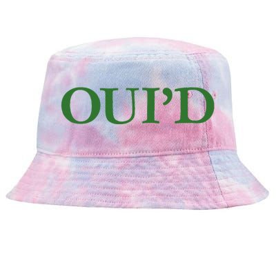 OuiD WeD Funny Cannabis Tie-Dyed Bucket Hat