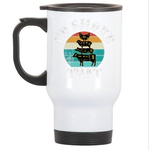 Oh What Fun It Is To Ride Golf Ugly Christmas Xmas Stainless Steel Travel Mug