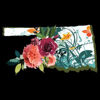 Oklahoma Watercolor Flower T-Shirt