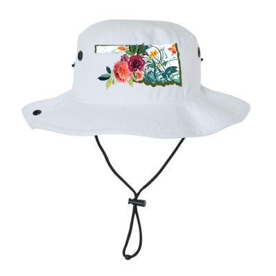 Oklahoma Watercolor Flower Legacy Cool Fit Booney Bucket Hat