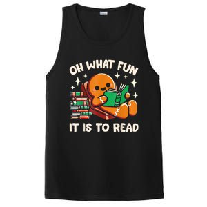 Oh What Fun It Is To Read Christmas Teacher Librarian Books PosiCharge Competitor Tank